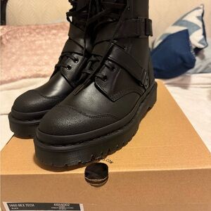 Dr. Martens Black Combat Boots